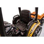 Elektrické autíčko Traktor MEGA D68 24V - žlté